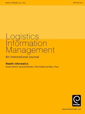 cover image of Logistics Information Management, Volume 16, Issue 3 & 4